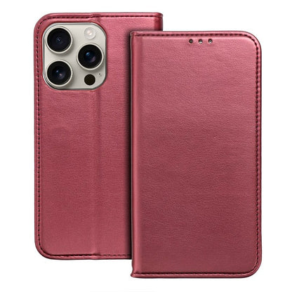Capa Flip Cover COOL para iPhone 16 Pro Burgundy