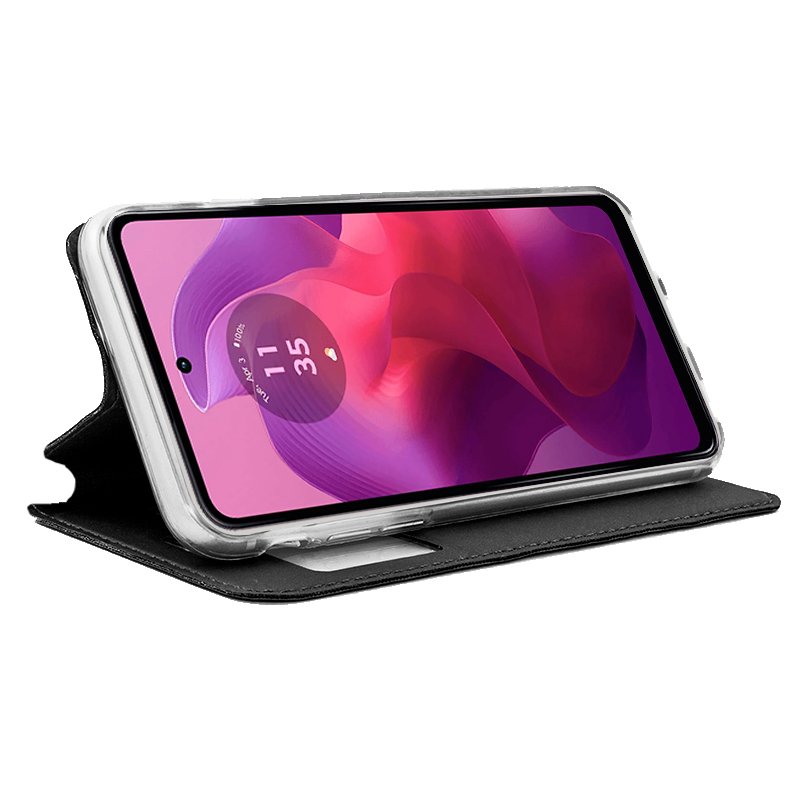 Capa Flip Cover COOL para Motorola Moto G04 / G24 Preto