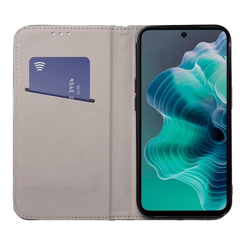 Capa Flip Cover COOL para Motorola Moto G35 5G Burgundy