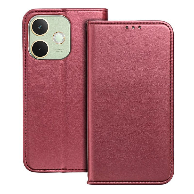Capa Flip Cover COOL para Oppo A5 Pro / A5 Pro 5G Burgundy
