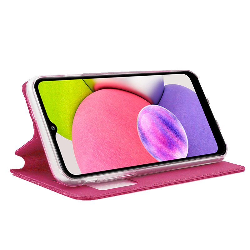 Capa Flip Cover COOL para Samsung A037 Galaxy A03s Rosa