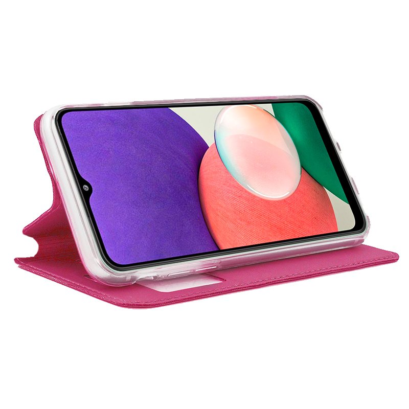 Capa Flip Cover COOL para Samsung A226 Galaxy A22 5G Rosa