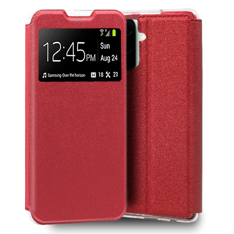 Capa Flip Cover COOL para Samsung A366 Galaxy A36 5G Liso Vermelho