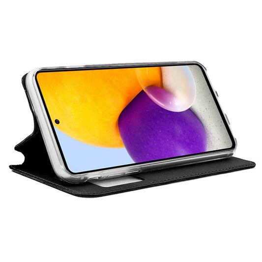 Capa Flip Cover COOL para Samsung A725 Galaxy A72 liso Preto