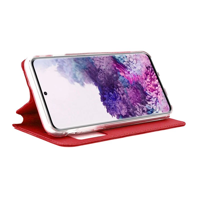Capa Flip Cover COOL para Samsung G980 Galaxy S20 Vermelho