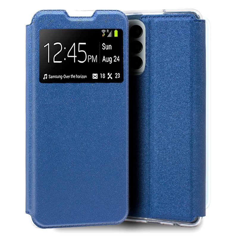 Capa Flip Cover COOL para Samsung M135 Galaxy M13 / A23 5G Azul