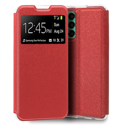Capa Flip Cover COOL para Samsung M135 Galaxy M13 / A23 5G Vermelho