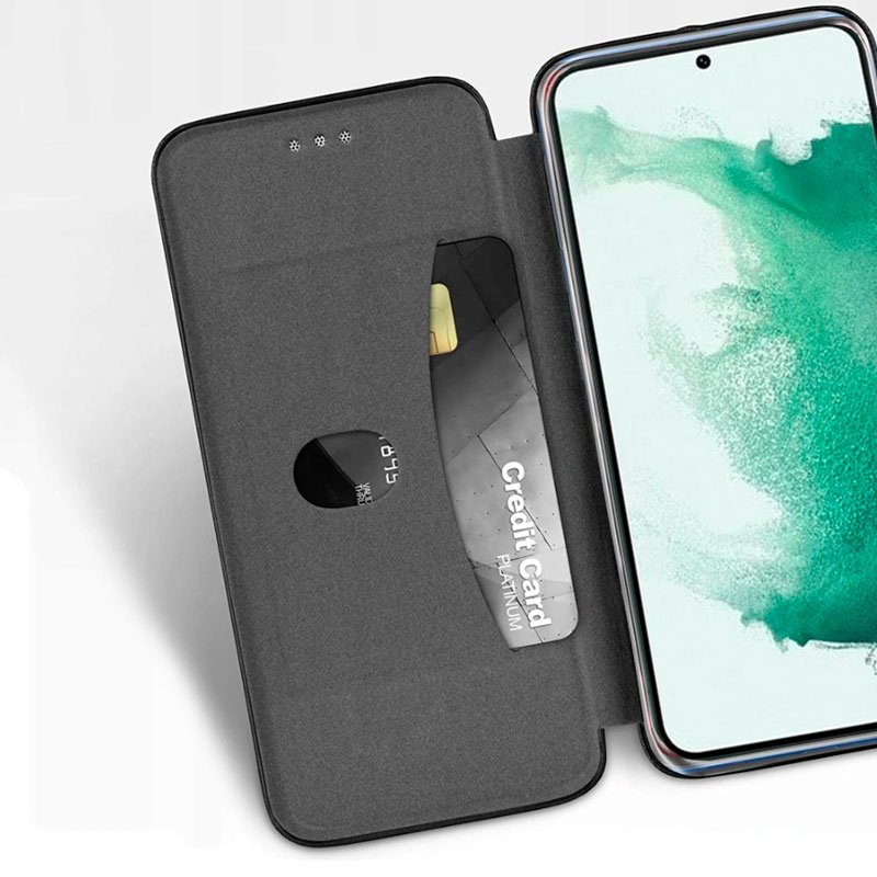 Capa Flip Cover COOL para Samsung S906 Galaxy S22 Plus Elegance Preto