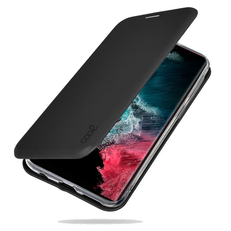 Capa Flip Cover COOL para Samsung S908 Galaxy S22 Ultra Elegance Preto