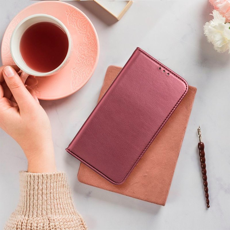 Capa Flip Cover COOL para Samsung S921 Galaxy S24 / S25 Burgundy