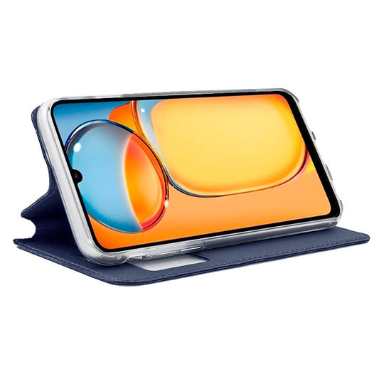 Capa Flip Cover COOL para Xiaomi Redmi 13C / Poco C65 Azul