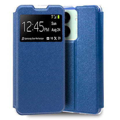 Capa Flip Cover COOL para Xiaomi Redmi 13C / Poco C65 Azul