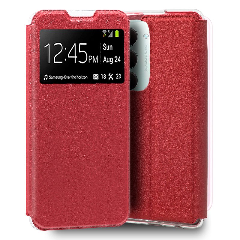 Capa Flip Cover COOL para Xiaomi Redmi 15 / 15 5G Vermelho