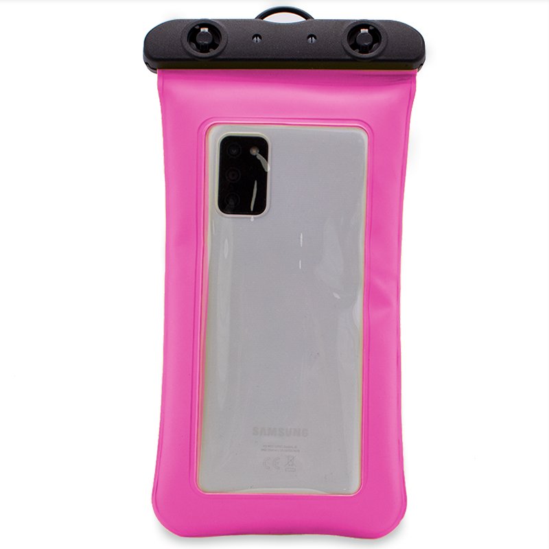 Capa impermeável universal rosa