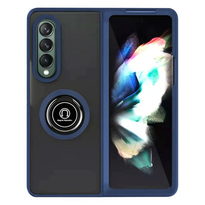 Capa COOL para Samsung F926 Galaxy Z Fold 3 Hard Ring Azul