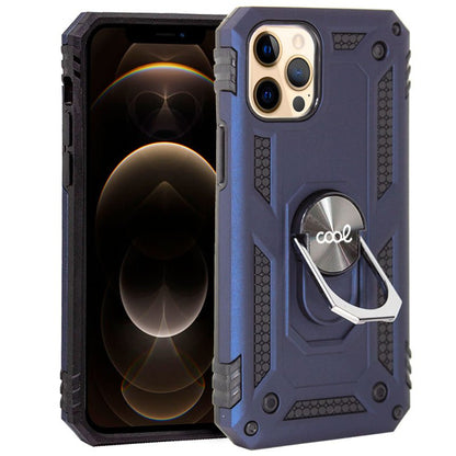 Capa COOL para iPhone 12 Pro Max Hard Ring Azul