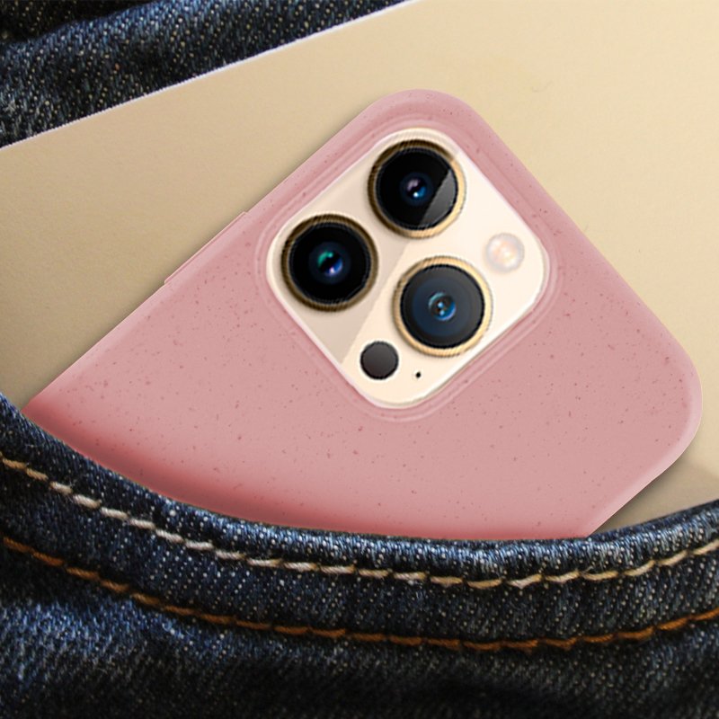 Capa COOL para iPhone 13 Pro Max Eco Biodegradável Rosa