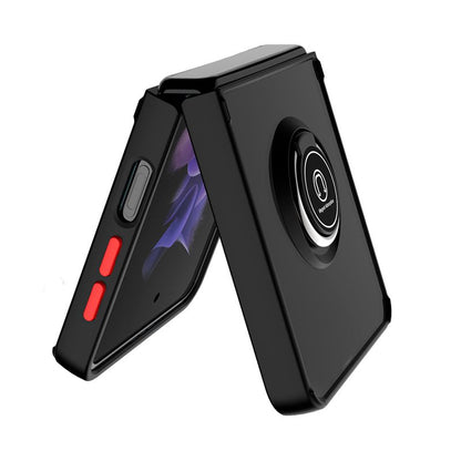 Capa COOL para Samsung F926 Galaxy Z Flip 3 Hard Ring Preto