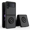Capa COOL para Samsung F926 Galaxy Z Flip 3 Hard Ring Preto