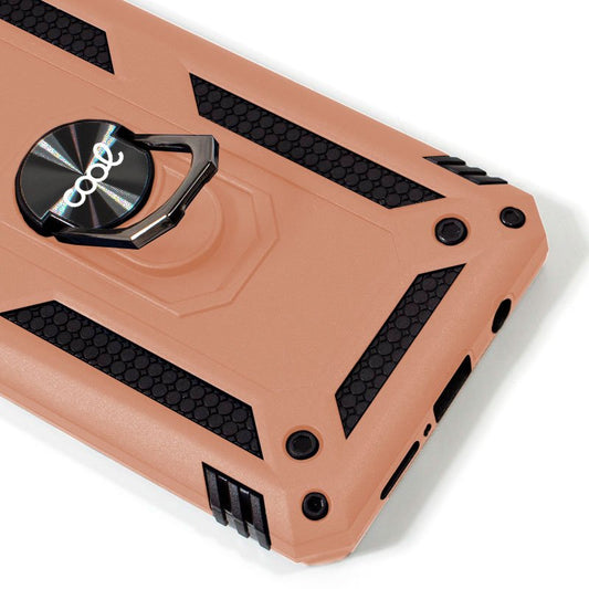 Capa COOL para Samsung G990 Galaxy S21 Hard Ring Rose Gold