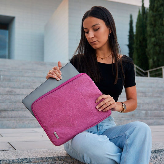 Capa para laptop / tablet 13"-15" COOL Versus Rosa