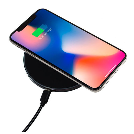 Carregador base dock para smartphones Qi sem fio universal COOL Preto
