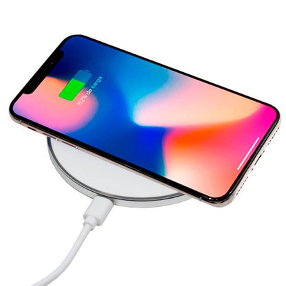 Carregador Base Dock para smartphones Qi Wireless universal COOL Branco