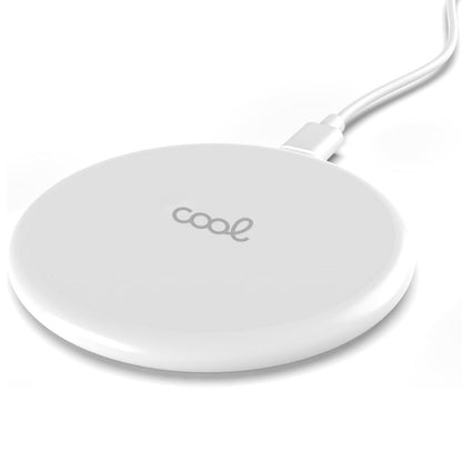 Carregador Base Dock para smartphones Qi Wireless universal COOL Branco