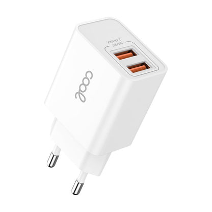 Carregador de Rede para iPhone COOL 2 x USB + Cabo Lightning 1,2 m (2,4 Amp)