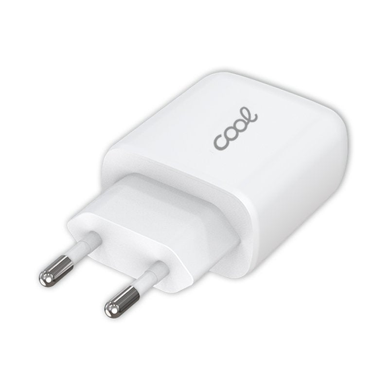 Carregador de Rede rápido universal (PD) Tipo C COOL (25 W) Branco