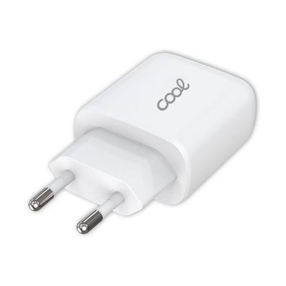 Carregador de Rede rápido universal (PD) Tipo C COOL (25 W) Branco