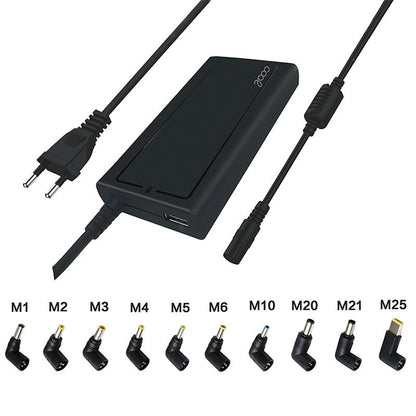 Carregador de rede universal COOL + 10 conectores para notebooks 90w (USB QC3.0)