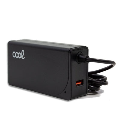 Carregador de rede universal COOL + 11 conectores para notebooks 65w (USB QC3.0)