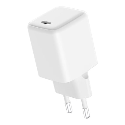Carregador de rede Universal Ultra Fast Charger (PD) Type-C COOL (35W) Branco