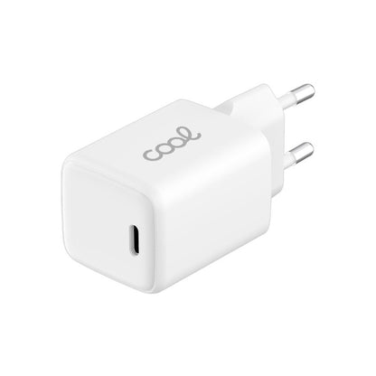 Carregador de Rede Universal Ultra Fast Charger (PD) Type-C COOL (45W) GaN Branco