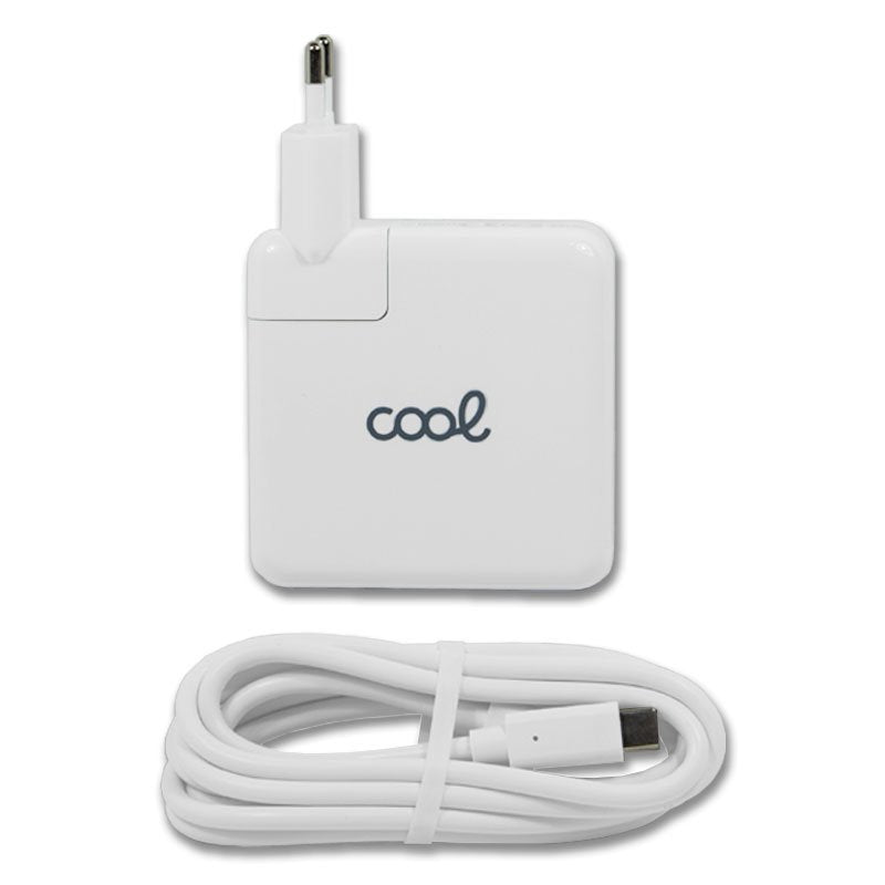 Carregador universal de rede COOL para Apple MacBook 12 / Air 13 / Pro 13 / iPad 12.9 (67w USB-C)