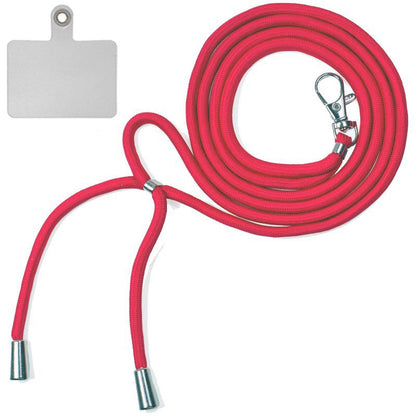 Cordão suspenso universal COOL com cartão de smartphone Fúcsia
