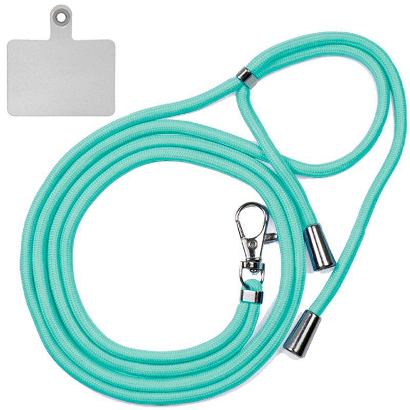 Cordão suspenso universal COOL com cartão de smartphone Mint