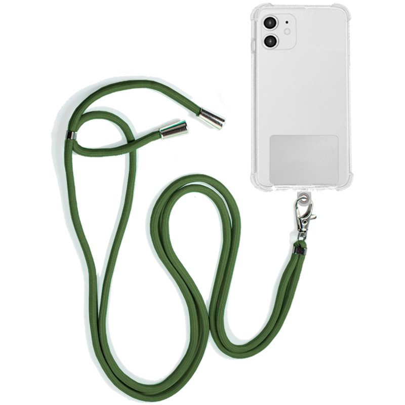 Cordão suspenso universal COOL com cartão de smartphone Verde