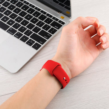 Correia COOL para Apple Watch Series 1 / 2 / 3 / 4 / 5 / 6 / 7 / 8 / 9 / SE (38 / 40 / 41 mm) Borracha Vermelho
