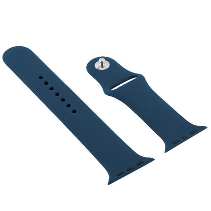 Correia COOL para Apple Watch Series 1 / 2 / 3 / 4 / 5 / 6 / 7 / 8 / 9 / SE (42 / 44 / 45 mm) Borracha Azul