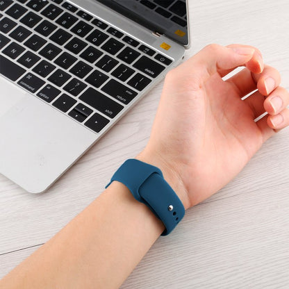 Correia COOL para Apple Watch Series 1 / 2 / 3 / 4 / 5 / 6 / 7 / 8 / 9 / SE (42 / 44 / 45 mm) Borracha Azul