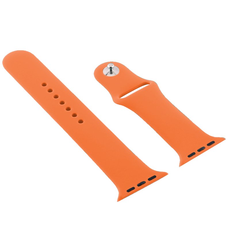 Correia COOL para Apple Watch Series 1 / 2 / 3 / 4 / 5 / 6 / 7 / 8 / 9 / SE (42 / 44 / 45 mm) Borracha coral
