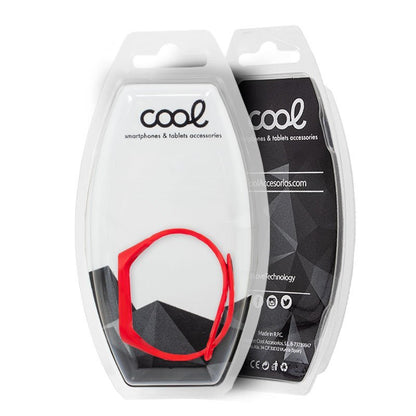 Correia COOL para Xiaomi Smart Band 8 / 9 / 10 Vermelho