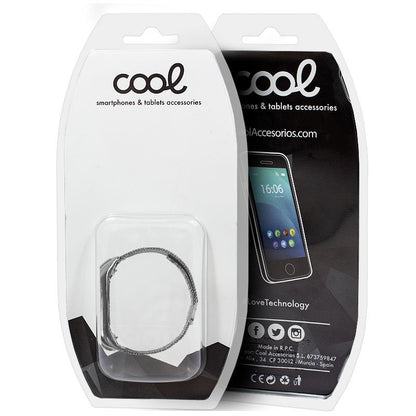 Correia COOL para Xiaomi Smart Band 8 Metal Preto