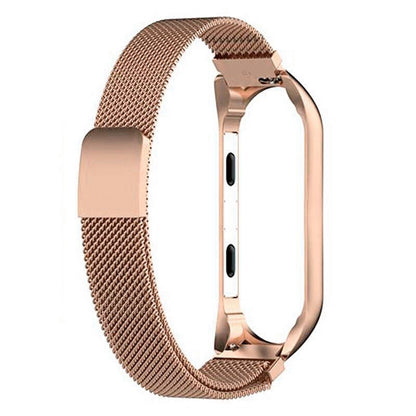 Correia COOL para Xiaomi Smart Band 8 Metal Rose Gold