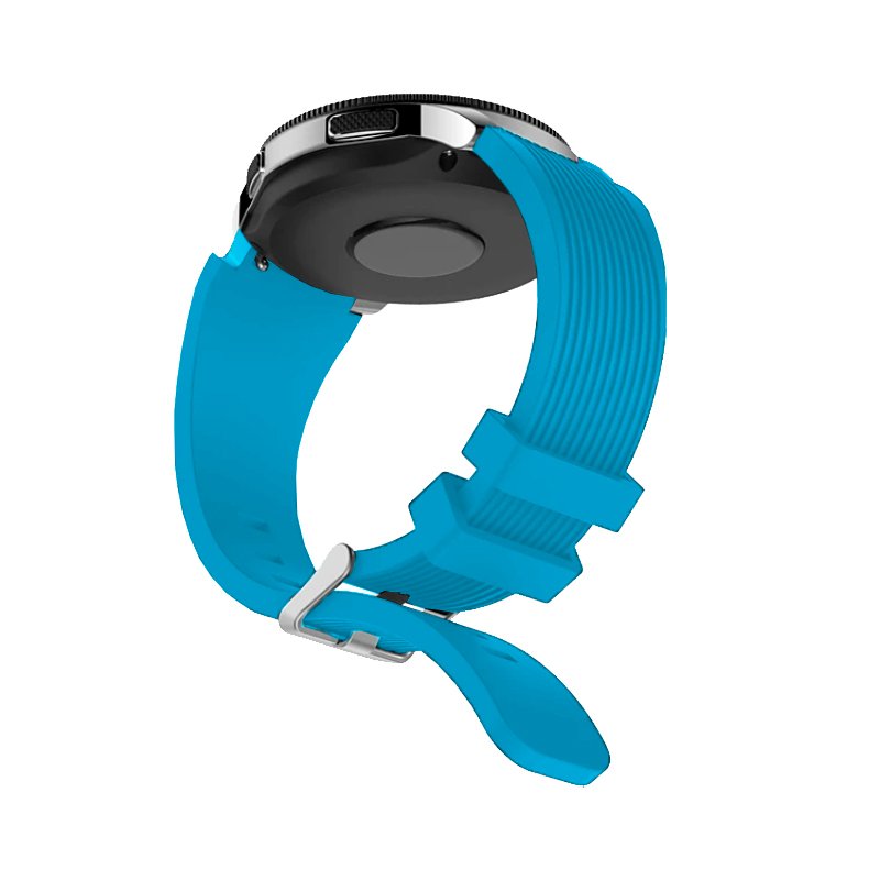 Correia Universal 20mm Amazfit Bip / GTS / Bip Lite / Huawei / Samsung / COOL Borracha Azul Céu