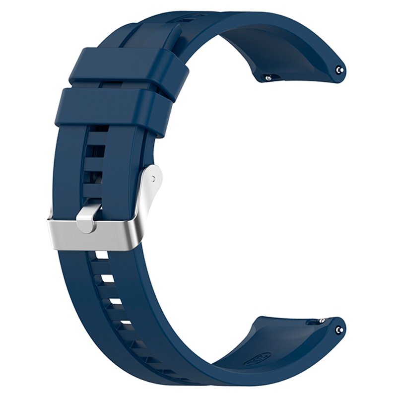 Correia Universal 20mm Amazfit Bip / GTS / Bip Lite / Huawei / Samsung / COOL Borracha Marinho