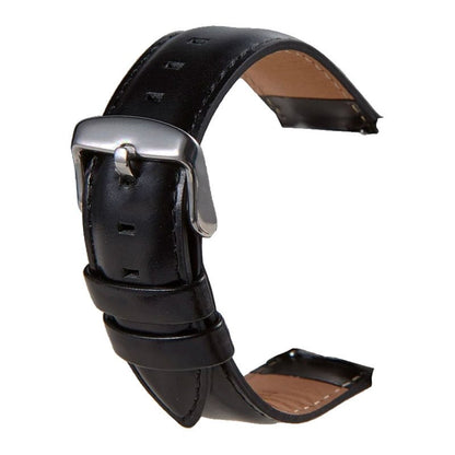 Correia Universal 20mm Amazfit Bip / GTS / Bip Lite / Huawei / Samsung / COOL Couro Sintético Preto