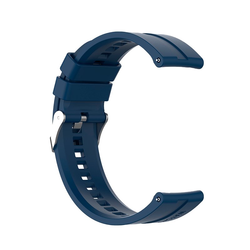 Correia Universal 22mm Amazfit GTR / Stratos / Huawei / Samsung / COOL Borracha Marinho